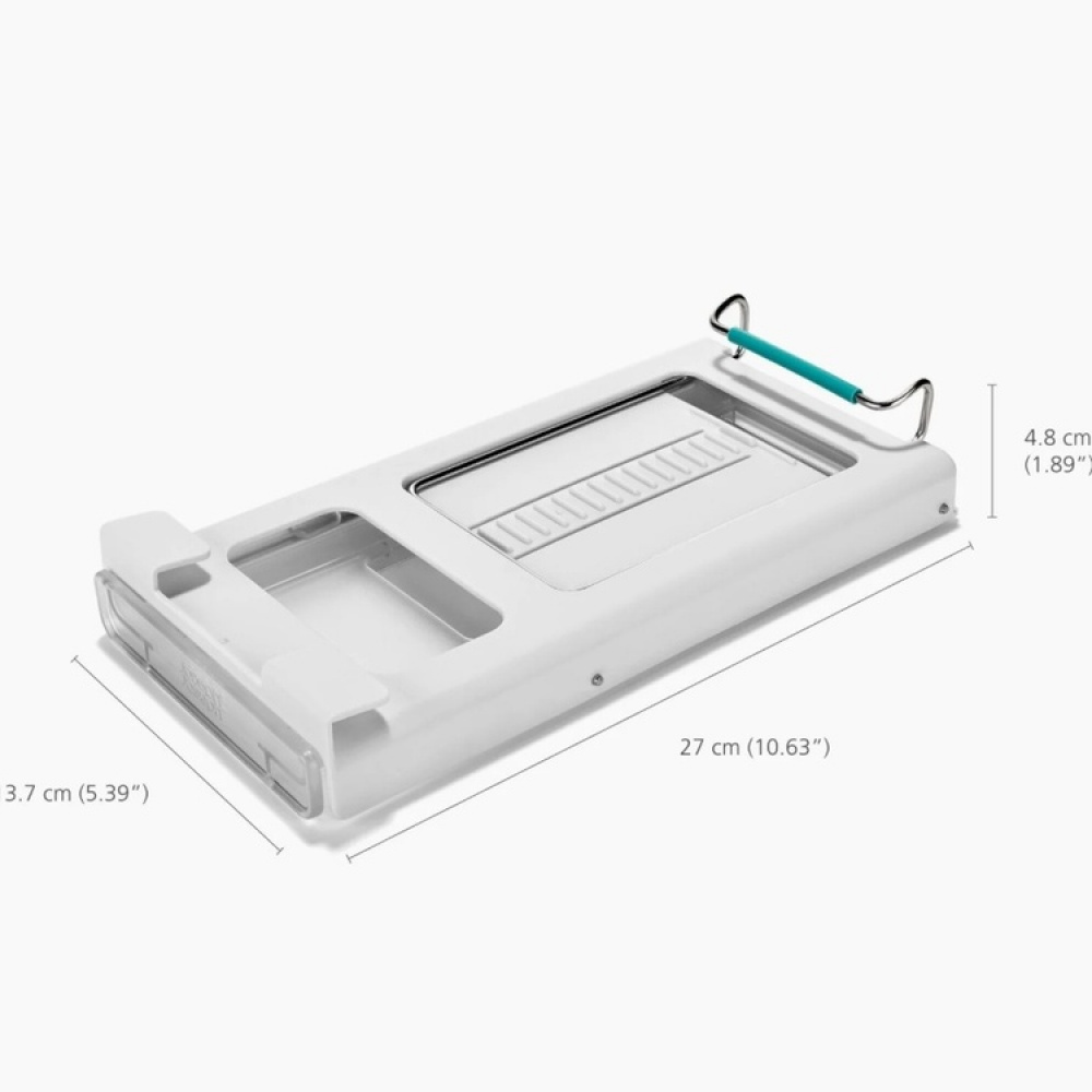 Under Shelf Drawer, JOSEPH JOSEPH FRIDGE CAN DIPENSER, Transparent / white in the group Storage / Kitchen storage / Fridge storage at SmartaSaker.se (40355)