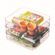 Portable organizer, STACKING TOOL BOX, 28,6 x 25,4 x H 18,1 cm, Transparent