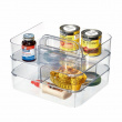 Portable organizer, STACKING TOOL BOX, 28,6 x 25,4 x H 18,1 cm, Transparent
