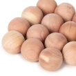 Ceder wood balls, Set of 15, BILLES EN CEDRE, Ø2 cm, Brown