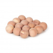 Ceder wood balls, Set of 15, BILLES EN CEDRE, Ø2 cm, Brown