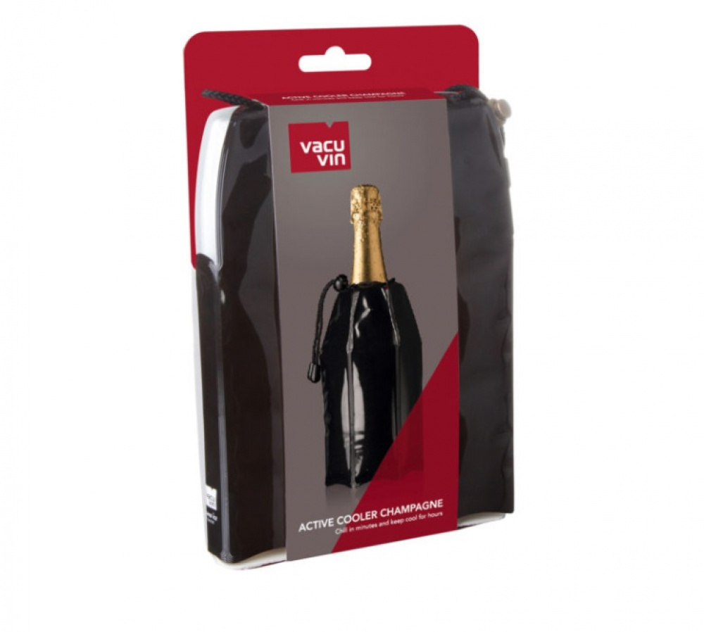 Champagne Cooler, ACTIVE COLER WINE, Vacu Vin, Black in the group Storage / Kitchen storage at SmartaSaker.se (40366)