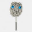 Micro-fiber duster, TELESCOPIC MONSTER DUSTER, 36 ~ 98 cm, Kikkerland, Light Grey / Silver Micro-fiber duster, TELESCOPIC MONSTER DUSTER, 36 ~ 98 cm, Kikkerland, Light Grey / Silver