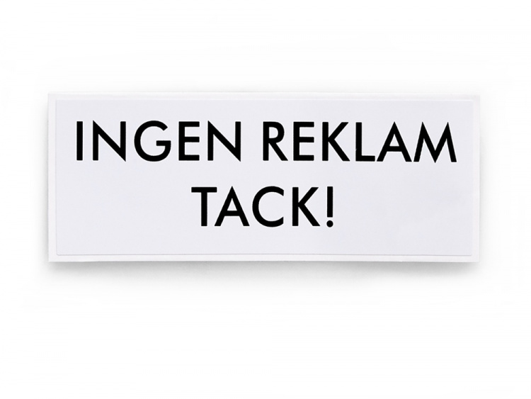 Sticker, Self Adhesive 