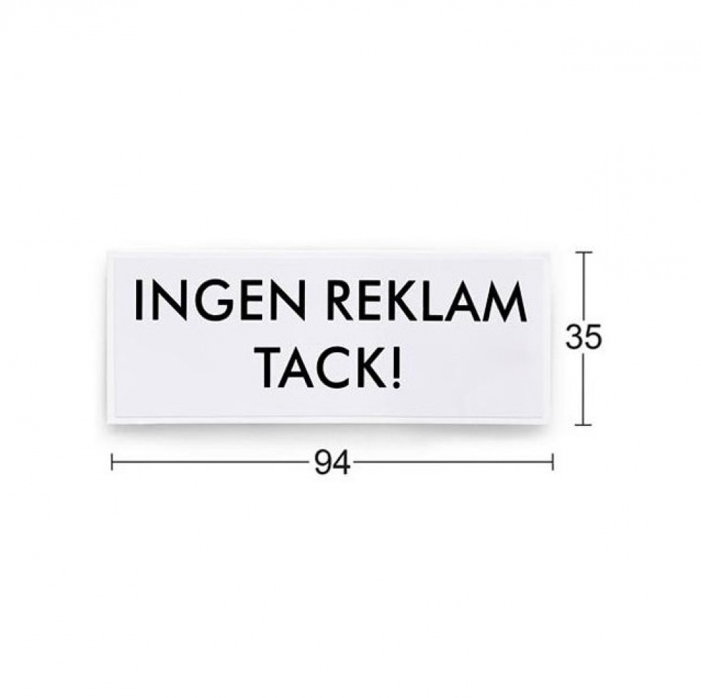 Sticker, Self Adhesive 