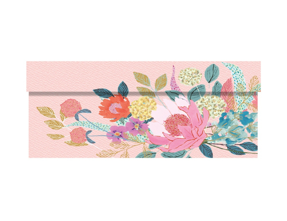 Boxes, nest of 3, PARTY FLORAL, Pink in the group Storage / Storage boxes at SmartaSaker.se (40376)