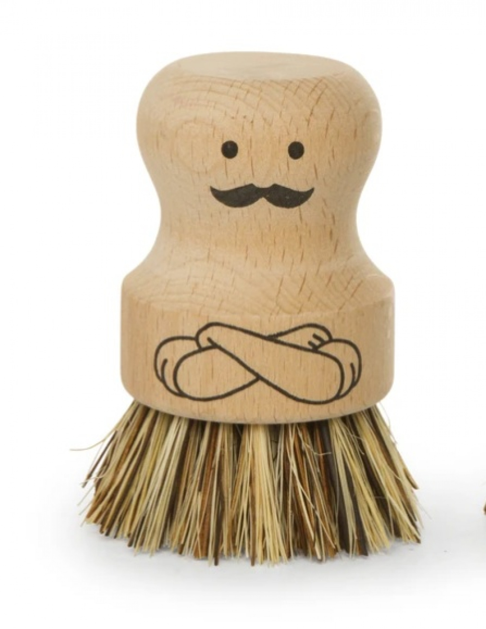 Dish Brush in wood, MR SCRUBBER, Nature in the group Storage / Cleaning and waste sorting / Cloths and brushes at SmartaSaker.se (40381)