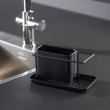 Sink tidy in metal, OUTDOOR KITCHEN, 21 x 12 x H 10,5 cm, Black Sink tidy in metal, OUTDOOR KITCHEN, 21 x 12 x H 10,5 cm, Black