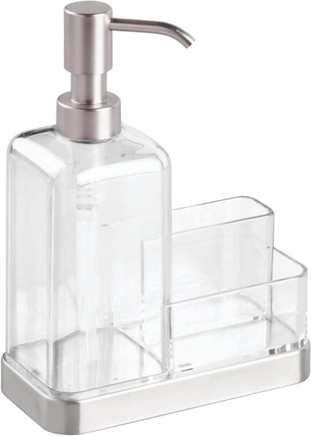 Sink Caddy, FORMA PUMP CADDY, Clear / Silver in the group Storage / Kitchen storage / Dish racks and sink accessories at SmartaSaker.se (40396)