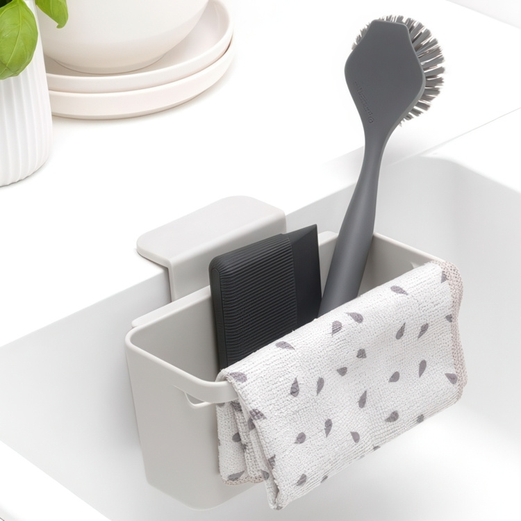 Sink tidy with suction cups, IN-SINK ORGANISER, 17,1 x 12,7 x H 10,6 cm, Brabantia in the group Storage / Kitchen storage / Dish racks and sink accessories at SmartaSaker.se (40400)