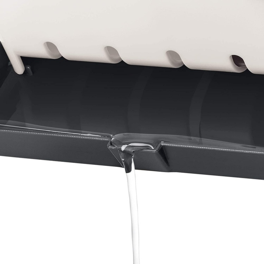 Sink tidy, PARA EL FREGADERO, 17 x 11,5 x H 13,5 cm, White / Grey in the group Storage / Kitchen storage / Dish racks and sink accessories at SmartaSaker.se (40402)