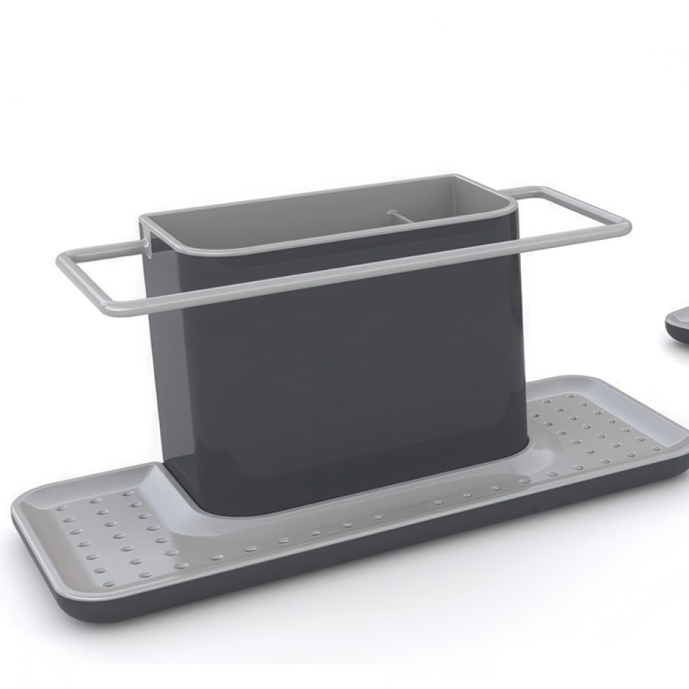 Sink tidy, SINK-CADDY LARGE, 30,5 x 13 x H 13 cm Joseph Joseph, Dark Grey in the group Storage / Kitchen storage / Dish racks and sink accessories at SmartaSaker.se (40406)