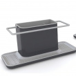 Sink tidy, SINK-CADDY LARGE, 30,5 x 13 x H 13 cm Joseph Joseph, Dark Grey