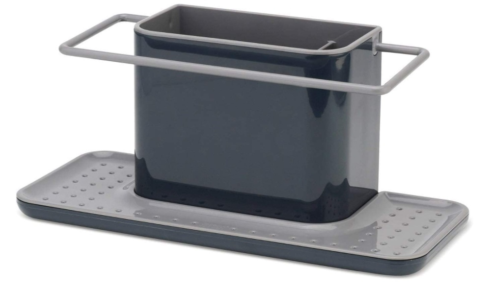 Sink tidy, SINK-CADDY LARGE, 30,5 x 13 x H 13 cm Joseph Joseph, Dark Grey in the group Storage / Kitchen storage / Dish racks and sink accessories at SmartaSaker.se (40406)