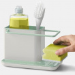 Sink storage with dishcloth holder, Joseph Joseph