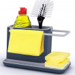 Sink storage with dishcloth holder, Joseph Joseph