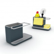 Sink storage with dishcloth holder, Joseph Joseph