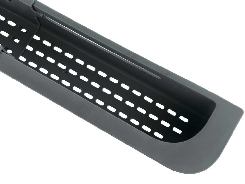 Sink Caddy , Over Sink, FINO, 35,5 ~ 49,4 x 8,5 x H 5,5 cm, Dark Grey in the group Storage / Kitchen storage / Dish racks and sink accessories at SmartaSaker.se (40412)