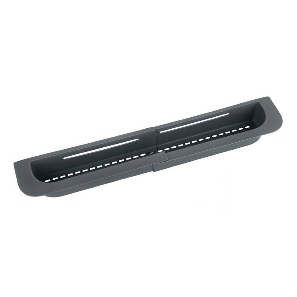 Sink Caddy , Over Sink, FINO, 35,5 ~ 49,4 x 8,5 x H 5,5 cm, Dark Grey in the group Storage / Kitchen storage / Dish racks and sink accessories at SmartaSaker.se (40412)