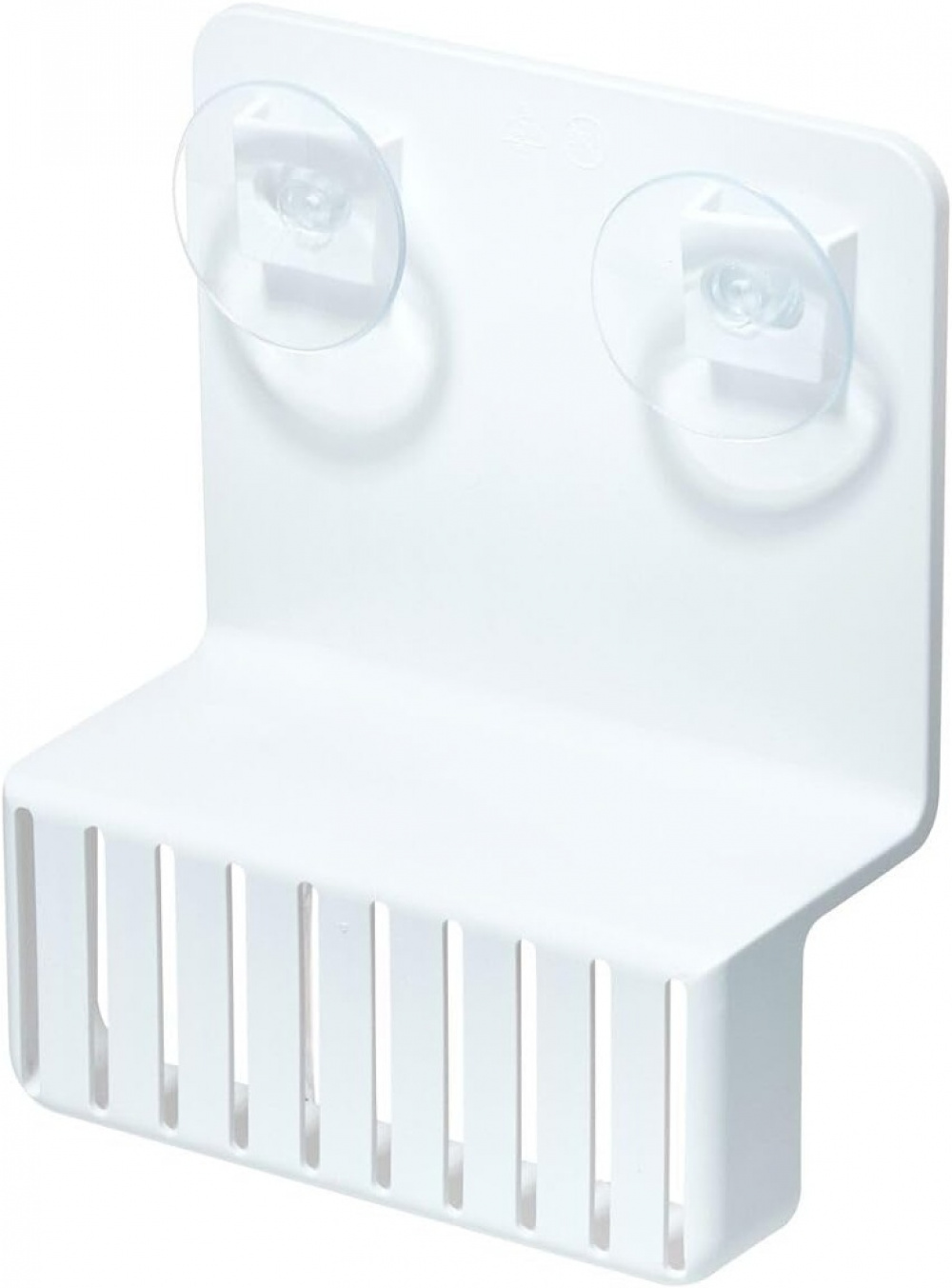 Sponge Holder, ID RPET DOUBLE SUCTION SINK CADDY, 13 x 16,2 x H 6,4 cm, White in the group Storage / Kitchen storage / Dish racks and sink accessories at SmartaSaker.se (40417)