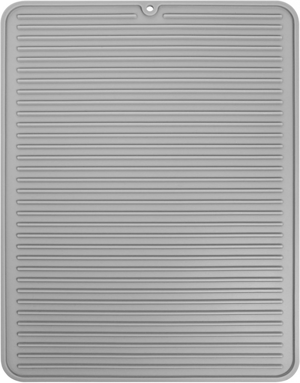 Draining Mat / Trivet, SILICONE , 31,5 x 40,5 cm, Grey in the group Storage / Kitchen storage / Dish racks and sink accessories at SmartaSaker.se (40419)