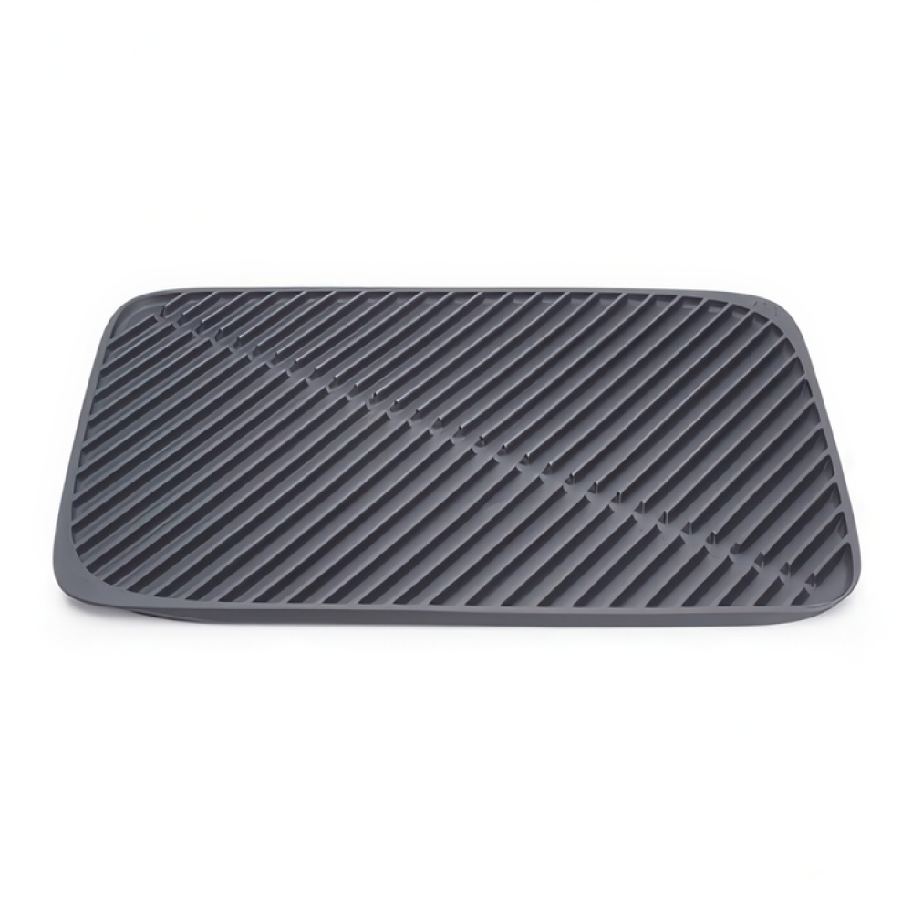 Draining Mat, Folding, FLUME LARGE 31,5 x 43,5 cm, Joseph Joseph, Dark Grey in the group Storage / Kitchen storage / Dish racks and sink accessories at SmartaSaker.se (40420)