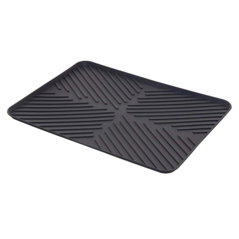 Draining mat, 5FIVE, 40.5 x 30,5 cm, Grey in the group Storage / Kitchen storage / Dish racks and sink accessories at SmartaSaker.se (40422)