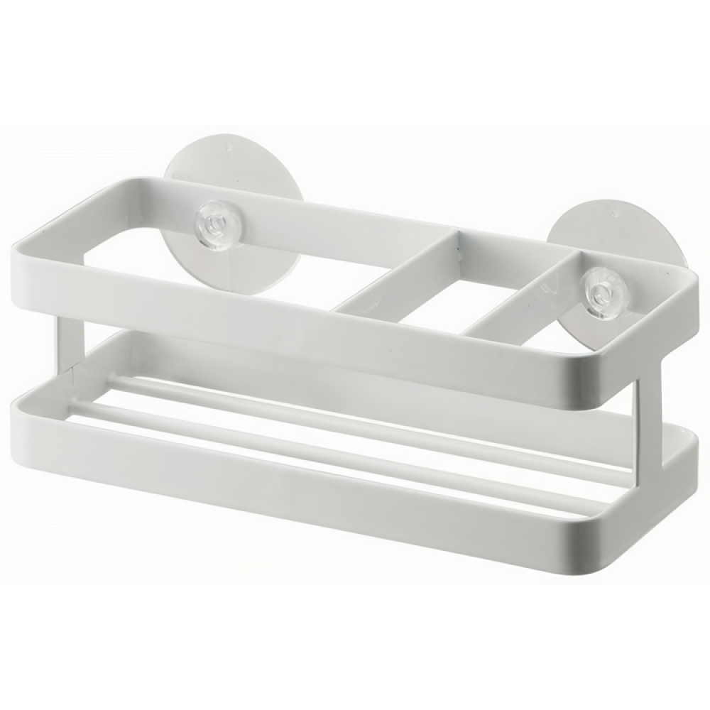 Dishwashing liquid & sponge holder, TOWER, 18 × 8 × H 6 cm, Yamazaki, White in the group Storage / Kitchen storage / Dish racks and sink accessories at SmartaSaker.se (40425)