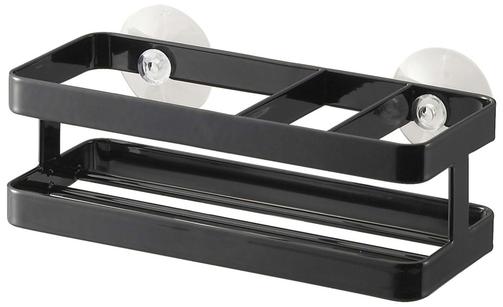 Dishwashing liquid & sponge holder, TOWER, Yamazaki, Black in the group Storage / Kitchen storage / Dish racks and sink accessories at SmartaSaker.se (40426)