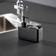 Dish-washing liquid pump with storage, RESA, 14,5 x 6 x H 14,3 cm, Black Dish-washing liquid pump with storage, RESA, 14,5 x 6 x H 14,3 cm, Black
