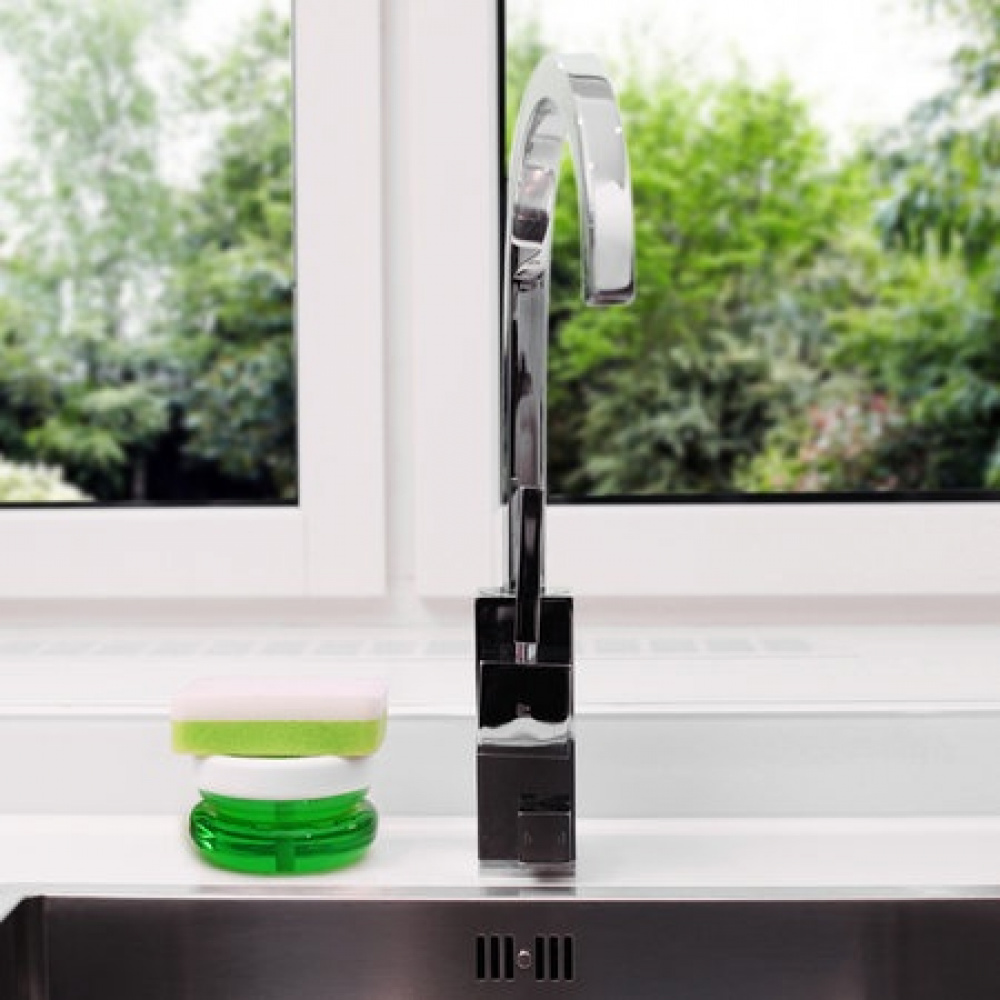 Dish-washing liquid pump, DO-DISH, Ø 10 x 6 cm, Bosign, White in the group Storage / Kitchen storage / Dish racks and sink accessories at SmartaSaker.se (40430)