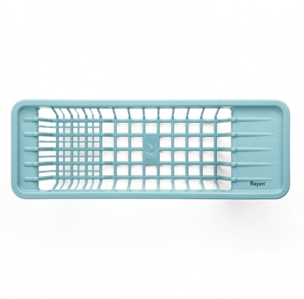 Dish rack, COMPACT MINI, 45,5 x 16 x H 10 cm, Turquoise in the group Storage / Kitchen storage / Dish racks and sink accessories at SmartaSaker.se (40434)
