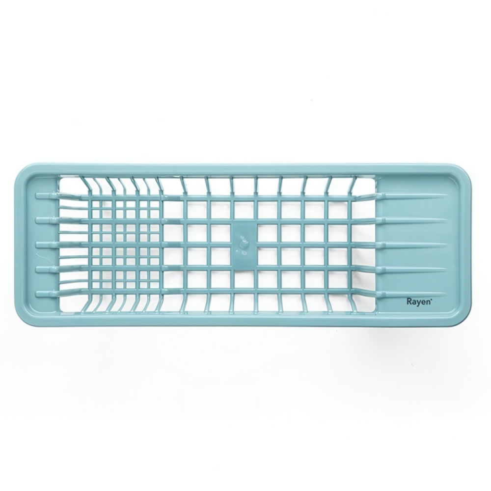 Dish rack, COMPACT MINI, 45,5 x 16 x H 10 cm, Turquoise in the group Storage / Kitchen storage / Dish racks and sink accessories at SmartaSaker.se (40434)
