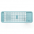 Dish rack, COMPACT MINI, 45,5 x 16 x H 10 cm, Turquoise Dish rack, COMPACT MINI, 45,5 x 16 x H 10 cm, Turquoise