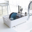 Dish Rack, TOWER COMPACT, 38 x 24 x H 13 cm, Yamazaki, White Dish Rack, TOWER COMPACT, 38 x 24 x H 13 cm, Yamazaki, White
