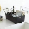 Dish Rack, TOWER COMPACT, 38 x 24 x H 13 cm, Yamazaki, Black Dish Rack, TOWER COMPACT, 38 x 24 x H 13 cm, Yamazaki, Black
