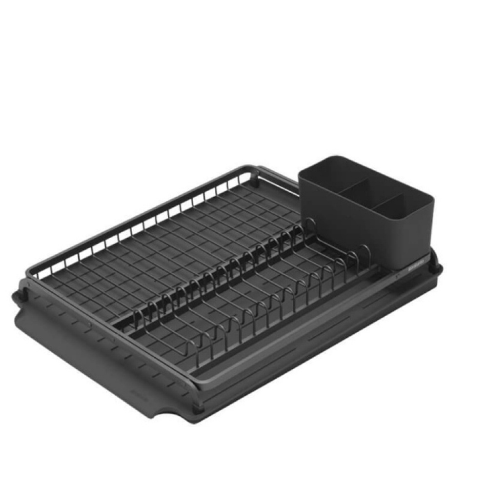 Dish rack with cutlery basket, Brabantia in the group Storage / Kitchen storage / Dish racks and sink accessories at SmartaSaker.se (40439)