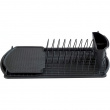 Dish Rack with cutlery basket, Extra Narrow, BASIC, 47,5 x 26,5 x H11 cm, Black Dish Rack with cutlery basket, Extra Narrow, BASIC, 47,5 x 26,5 x H11 cm, Black