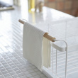 Dish Rack with tray, TOSCA DISH DRAINER, 47 x 33,5 x H 20cm, Yamazaki, White Dish Rack with tray, TOSCA DISH DRAINER, 47 x 33,5 x H 20cm, Yamazaki, White