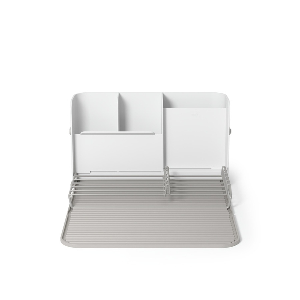 Dish Rack, Space Saving, SLING DISH RACK, Umbra, Grey / White in the group Storage / Kitchen storage / Dish racks and sink accessories at SmartaSaker.se (40446)