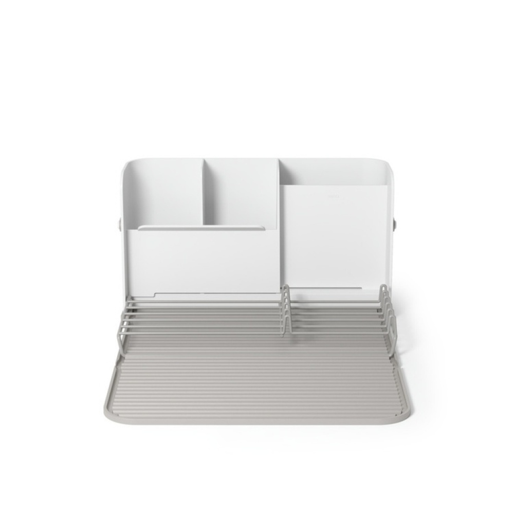 Dish Rack, Space Saving, SLING DISH RACK, Umbra, Grey / White in the group Storage / Kitchen storage / Dish racks and sink accessories at SmartaSaker.se (40446)