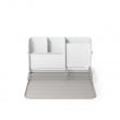 Dish Rack, Space Saving, SLING DISH RACK, Umbra, Grey / White Dish Rack, Space Saving, SLING DISH RACK, Umbra, Grey / White