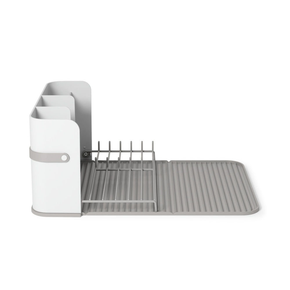 Dish Rack, Space Saving, SLING DISH RACK, Umbra, Grey / White in the group Storage / Kitchen storage / Dish racks and sink accessories at SmartaSaker.se (40446)