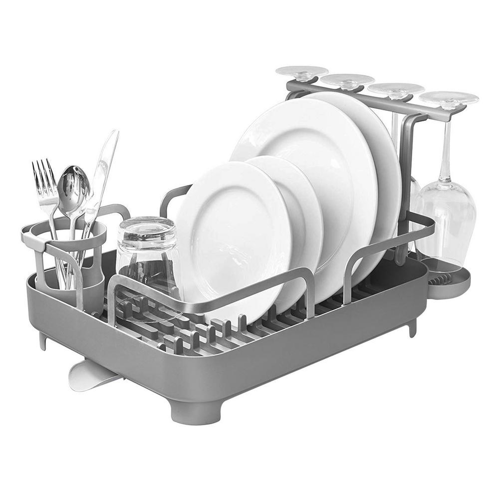 Dish Rack, HOLSTER DISH RACK, 42 x 34,5 x H15 cm, Umbra in the group Storage / Kitchen storage / Dish racks and sink accessories at SmartaSaker.se (40450)