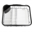 Dish Rack with extendable rails, SINKIN, MULTI-USE, 36,5 x 29 x H14 cm, Umbra, Black / silver Dish Rack with extendable rails, SINKIN, MULTI-USE, 36,5 x 29 x H14 cm, Umbra, Black / silver
