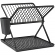 Dish Rack, BRABANTIA COMPACT FOLDABLE DISH RACK, 33 x 37 x H 31,5 cm, Dark Grey Dish Rack, BRABANTIA COMPACT FOLDABLE DISH RACK, 33 x 37 x H 31,5 cm, Dark Grey
