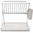 Dish Rack, BRABANTIA COMPACT FOLDABLE DISH RACK, 33 x 37 x H 31,5 cm, Light Grey Dish Rack, BRABANTIA COMPACT FOLDABLE DISH RACK, 33 x 37 x H 31,5 cm, Light Grey