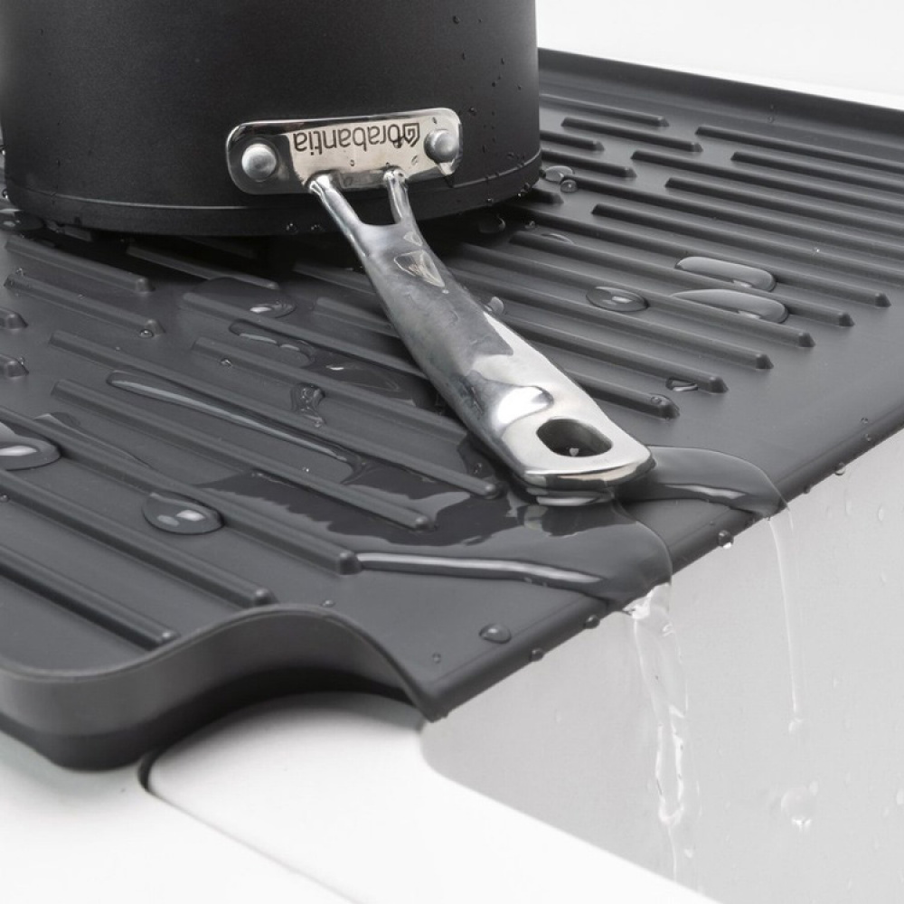 Dish Rack, BRABANTIA LARGE FOLDABLE DISH RACK, 42 x 51 x H 33 cm in the group Storage / Kitchen storage / Dish racks and sink accessories at SmartaSaker.se (40457)