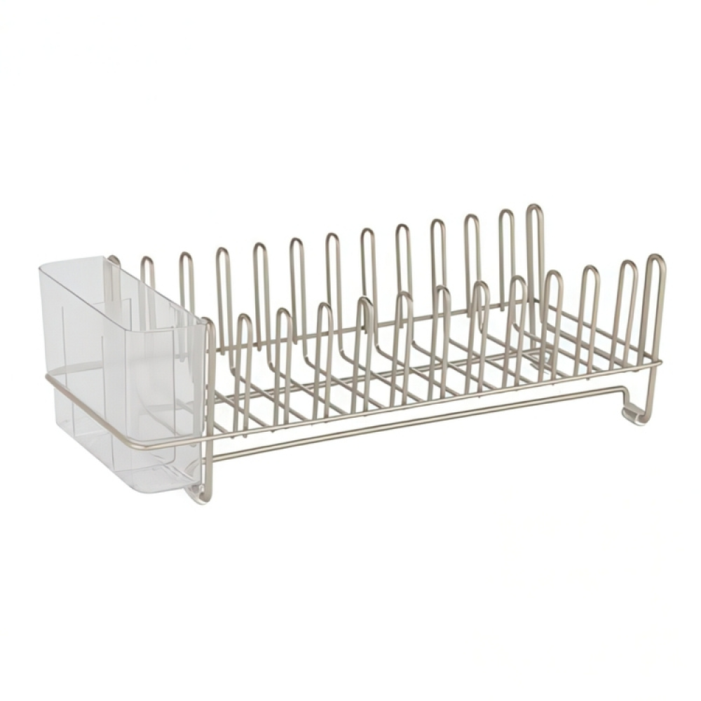 Dish rack, Compact, ID CLASSICO DRAINER, 30,5 x 13,5 x H10 cm, Silver in the group Storage / Kitchen storage / Dish racks and sink accessories at SmartaSaker.se (40458)