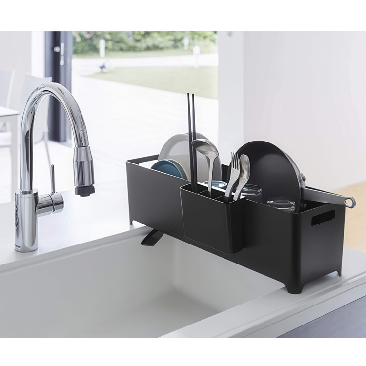 Dish Rack, TOWER SLIM, 55 x 16,5 x H 16 cm, Yamazaki in the group Storage / Kitchen storage / Dish racks and sink accessories at SmartaSaker.se (40461)